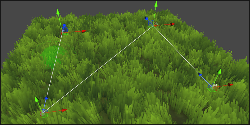 A+ Grass Animator Path Preview