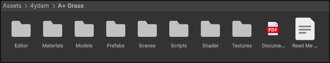 A+ Grass main folder