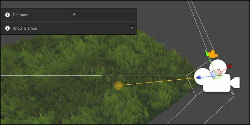 A+ Grass Mouse Handler Gizmos Preview