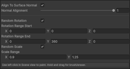 A+ Grass Placement Tool Alignment