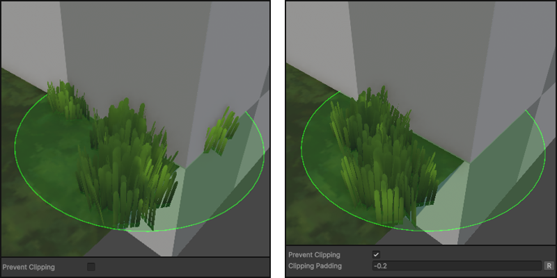 A+ Grass Placement Tool Brush Clipping