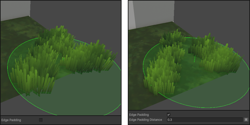 A+ Grass Placement Tool Brush Edge Padding