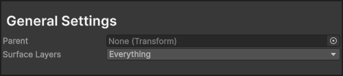 A+ Grass Placement Tool General Settings