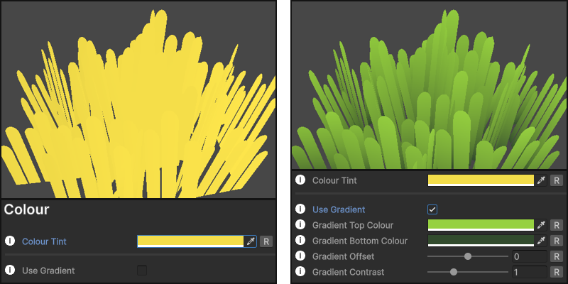 A+ Grass Colour Gradient Override